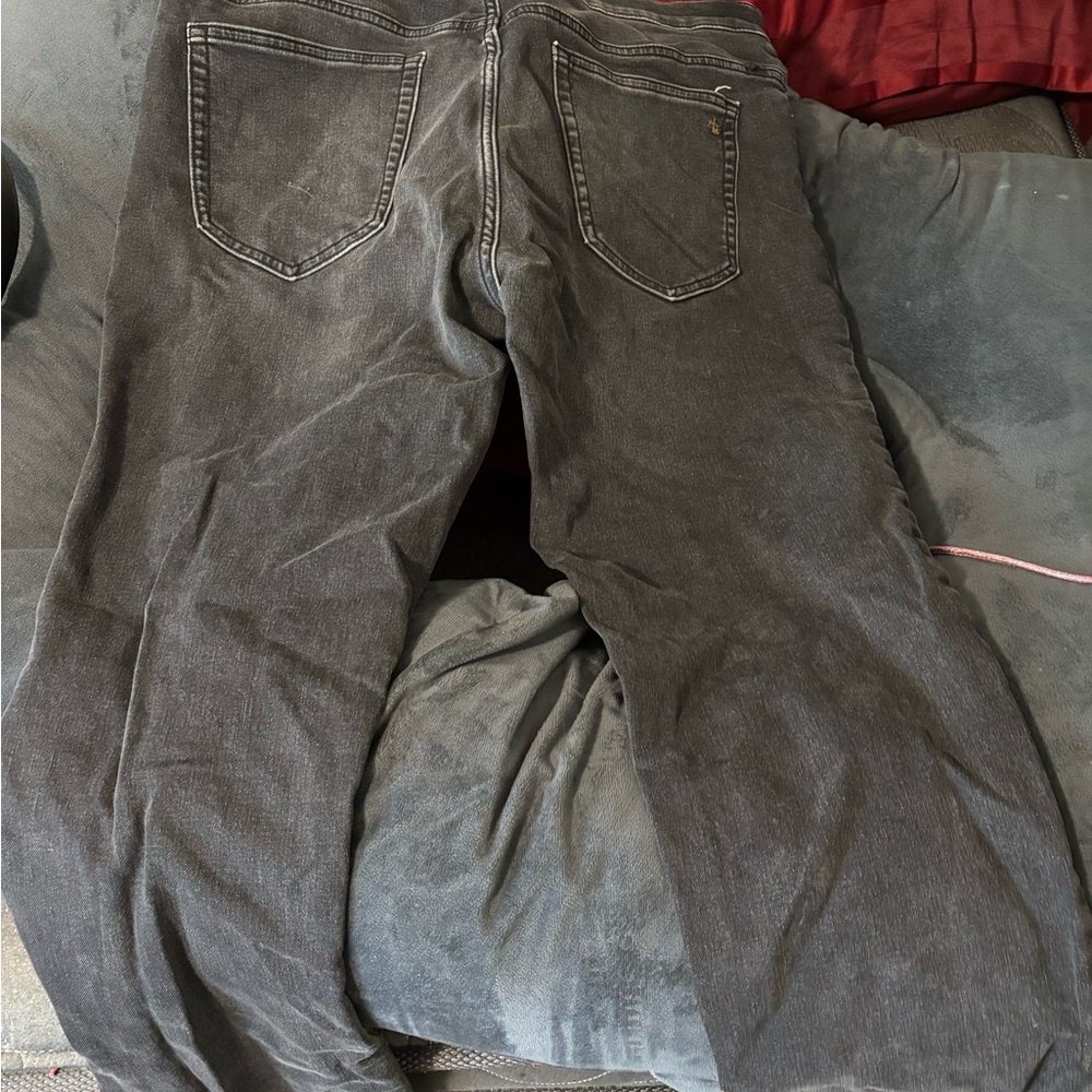 True Craft Men's Straight Jeans - Dark Gray